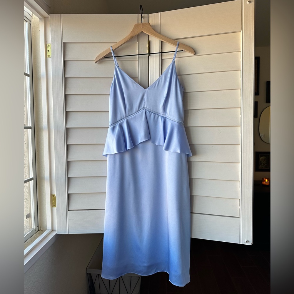 Banana Republic Blue Midi Dress